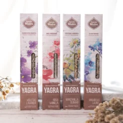 Rökelse Yagra, Viol & Lavendel 8st