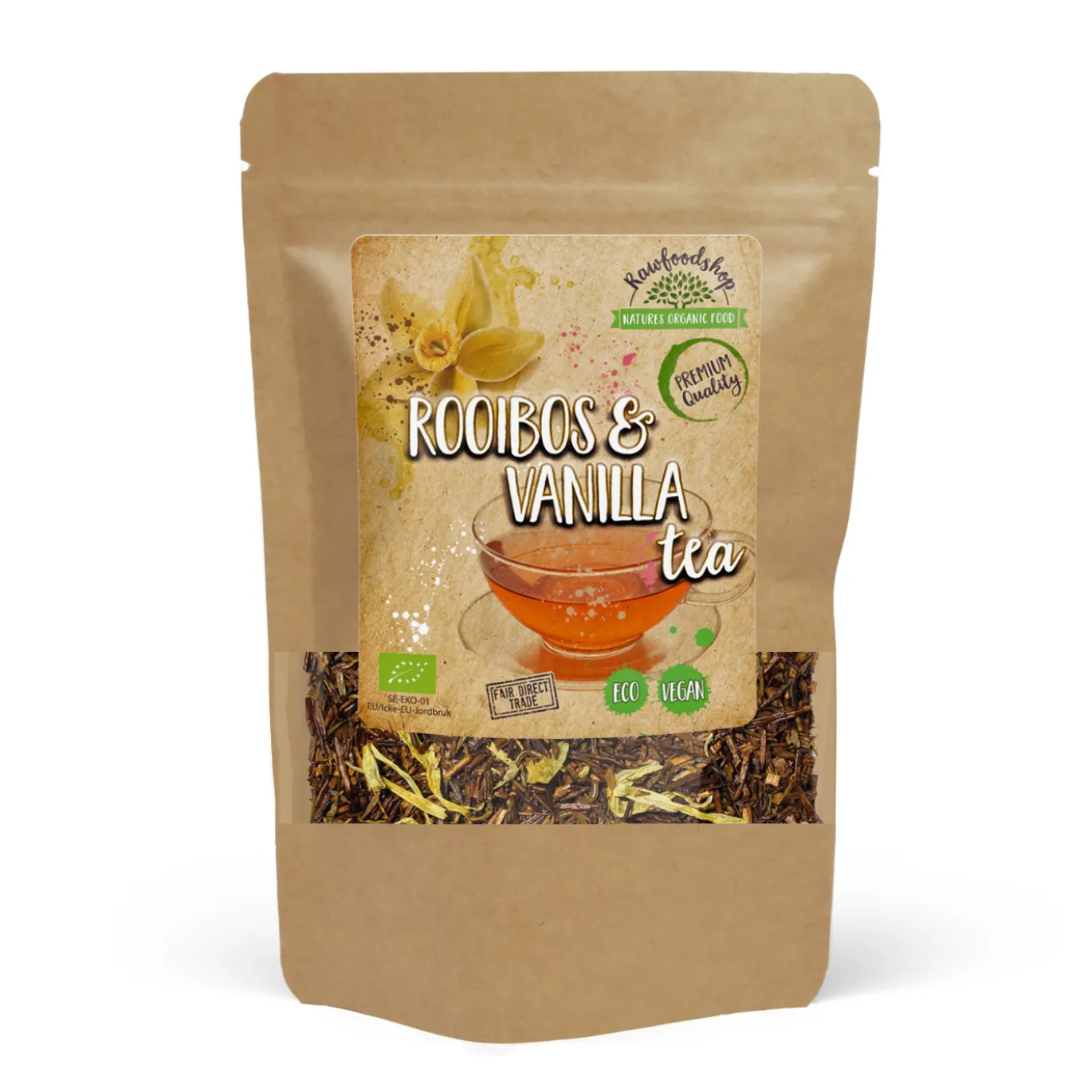 Rooibos & Vanilj Te EKO 50g