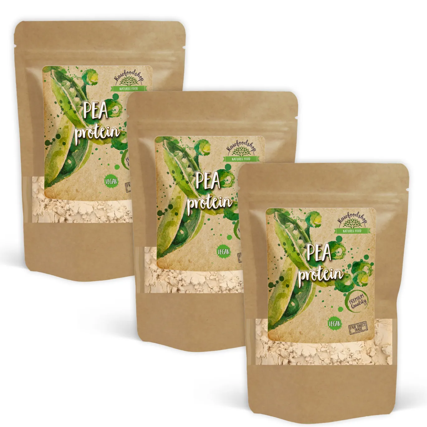 Ärtprotein 500g x 3 paket