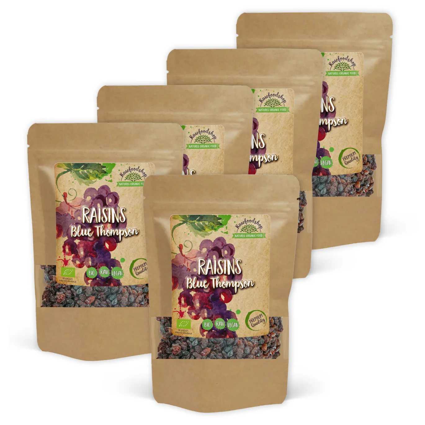 Russin Blue Thompson RAW EKO 1kg x 5 paket