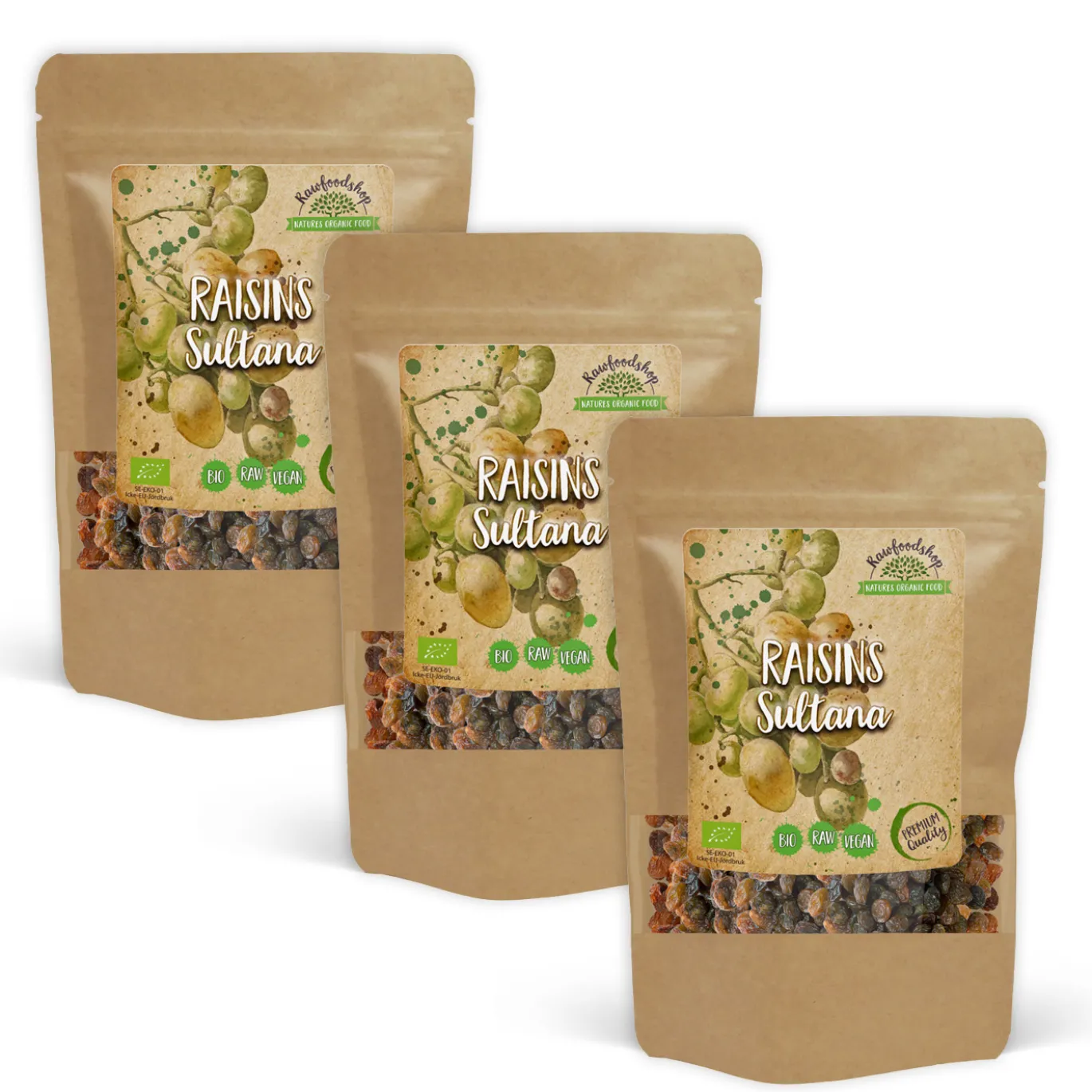 Russin Sultan EKO 500g x 3 paket