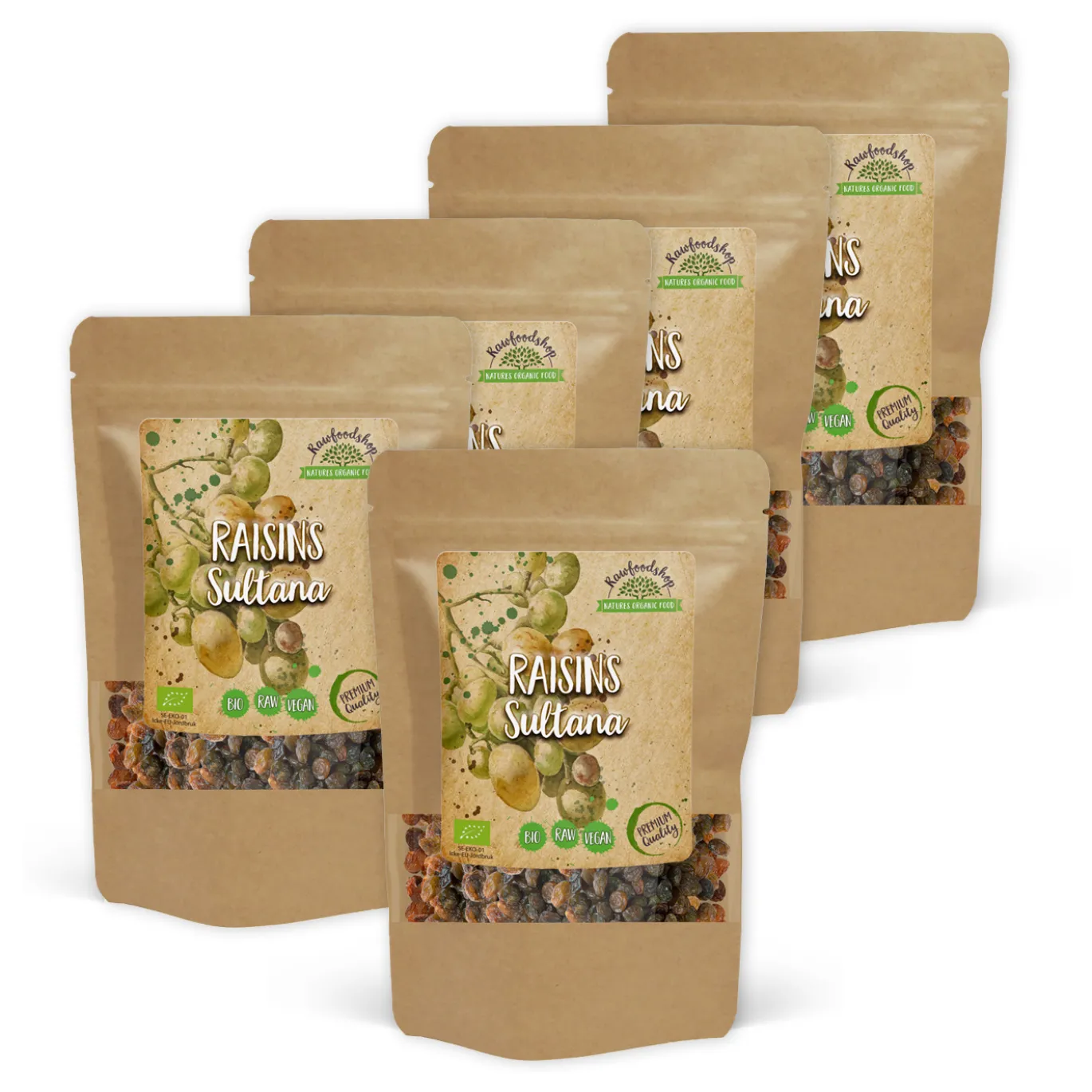 Russin Sultan EKO 1kg x 5 paket