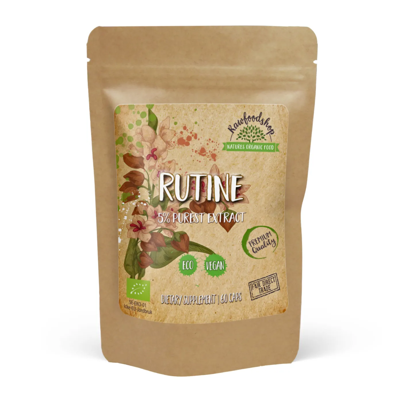 Rutin 500mg 60 kapslar