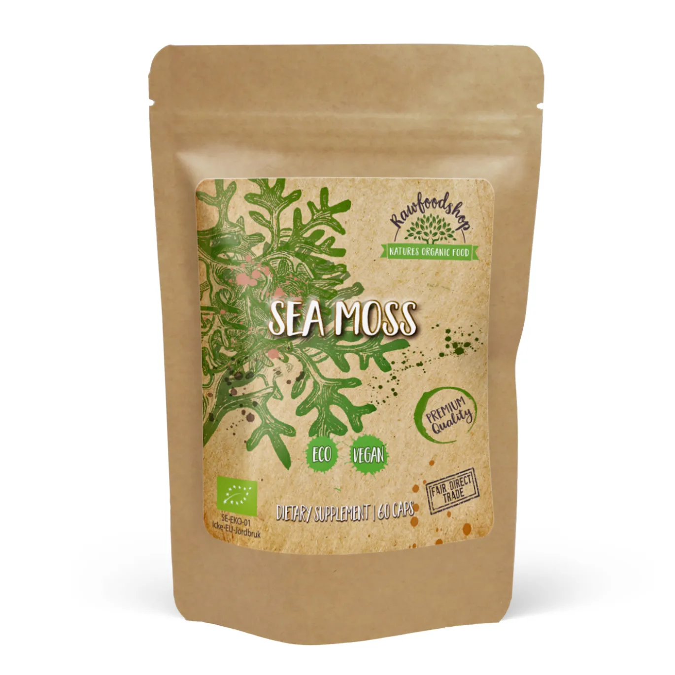 Sea Moss EKO 500mg 60 Kapslar