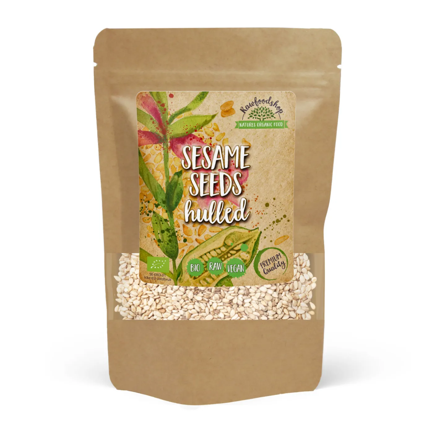 Sesamfrön skalade EKO 1kg