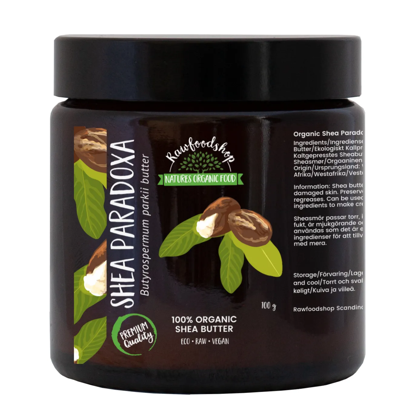 Sheasmör Paradoxa EKO 100g