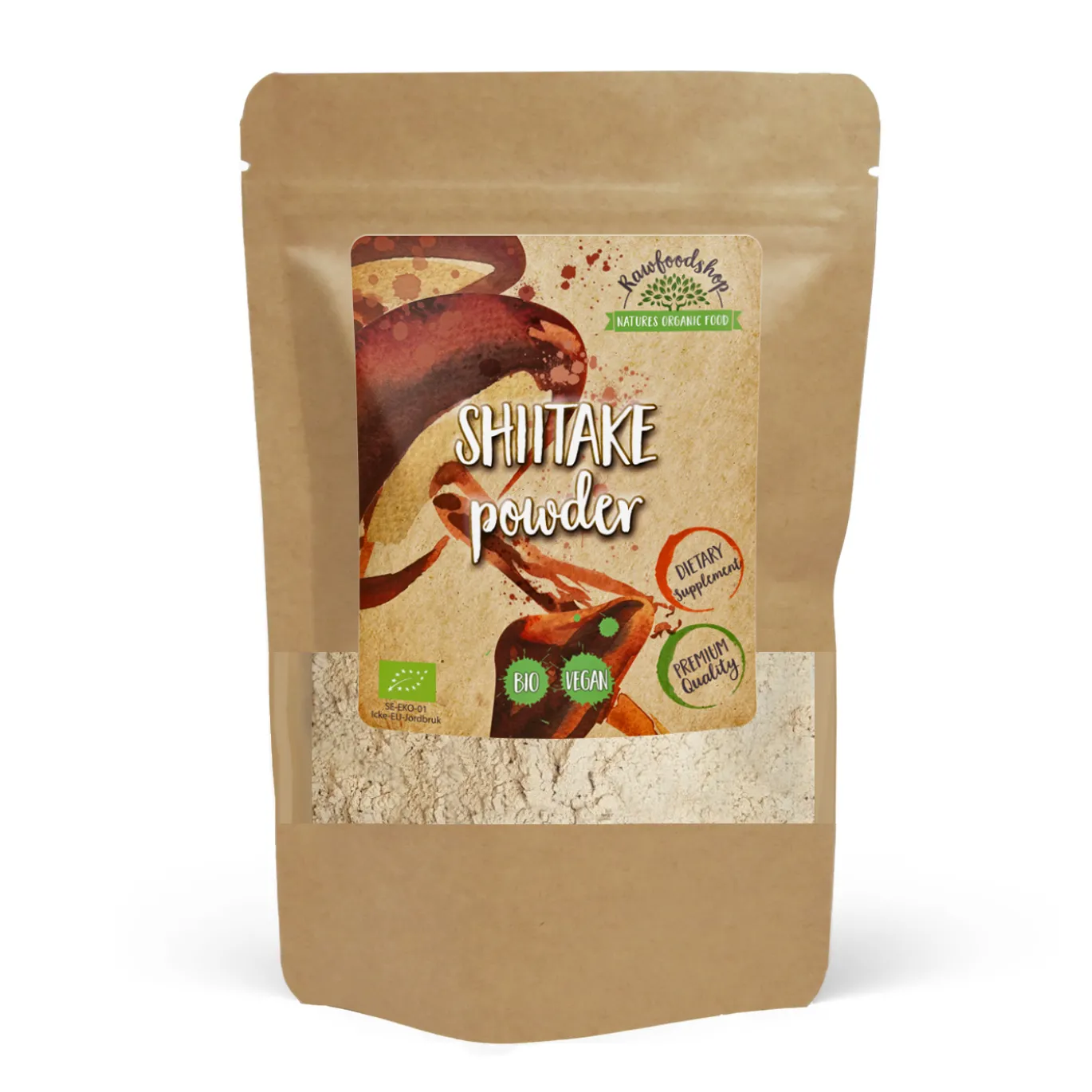 Shiitake Pulver EKO 250g