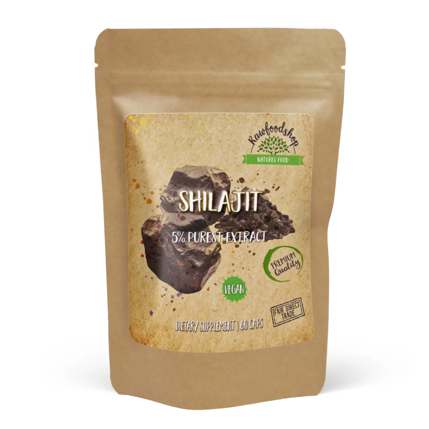 Shilajit Extract 500mg 60 kapslar