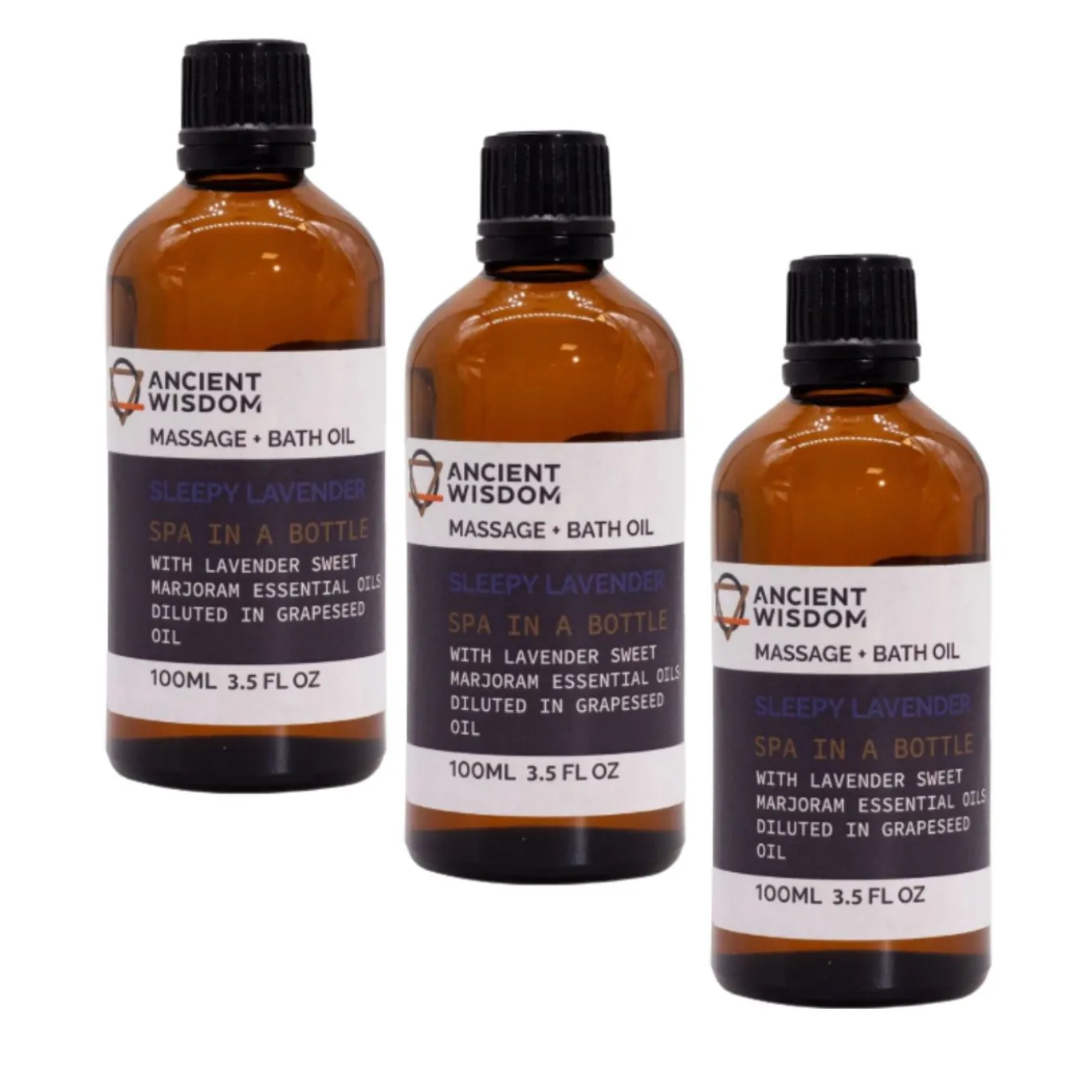 Sleepy Lavender Massageolja 100ml x 3 st