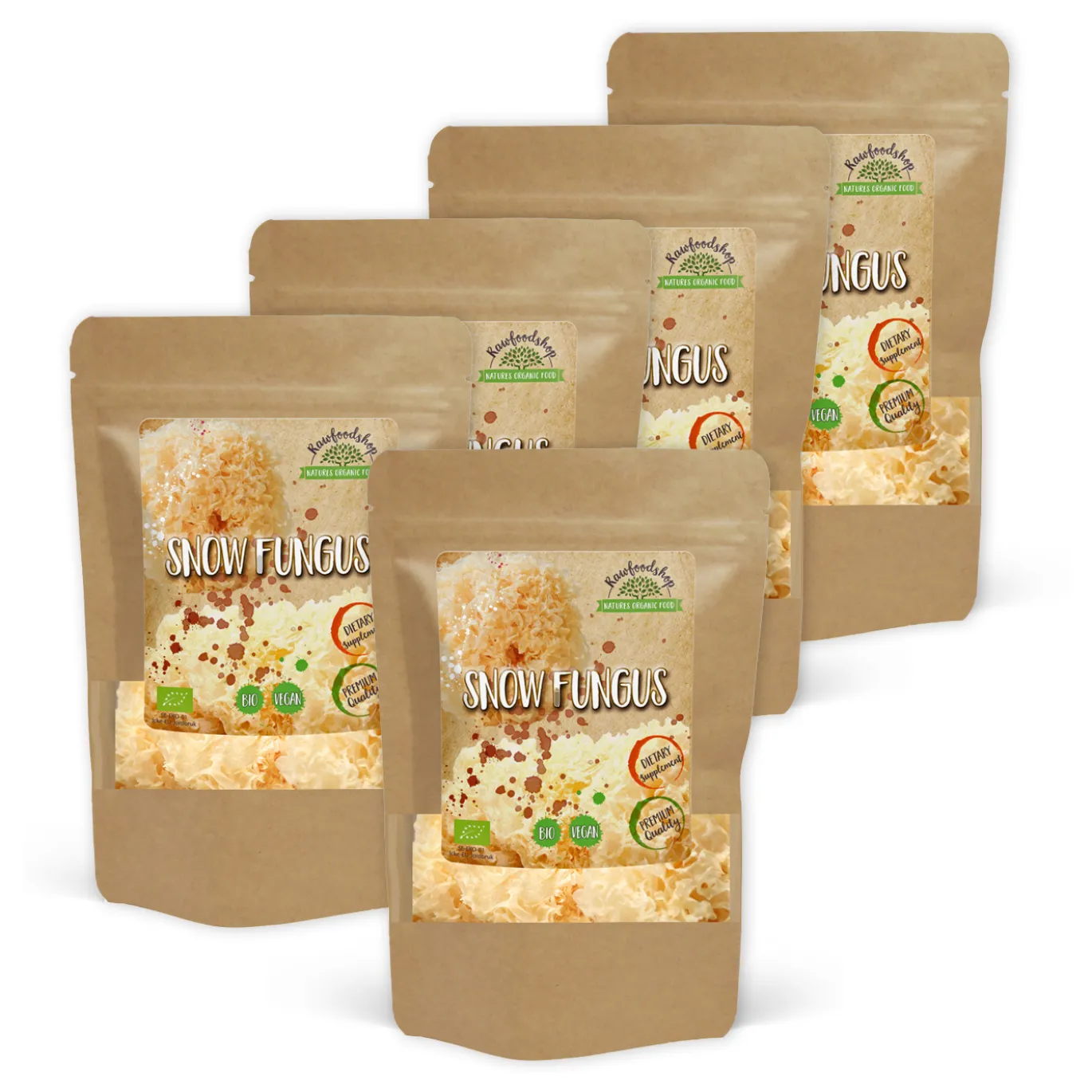 Snow Fungus Hel EKO 125g x 5 paket