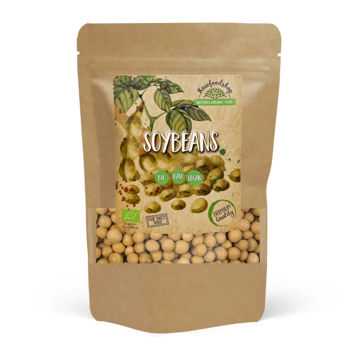 Sojabönor EKO 500g
