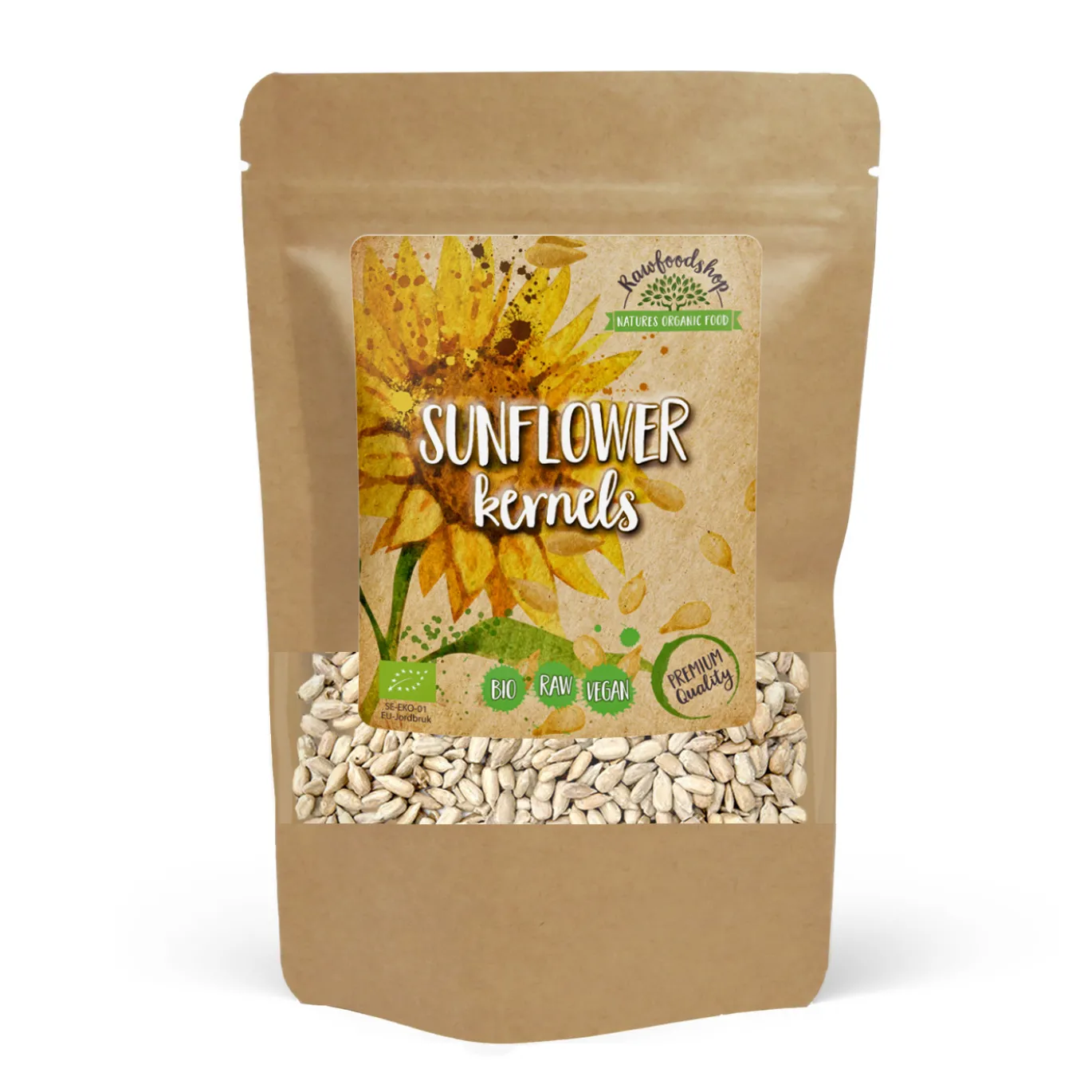 Solroskärnor EKO 500g