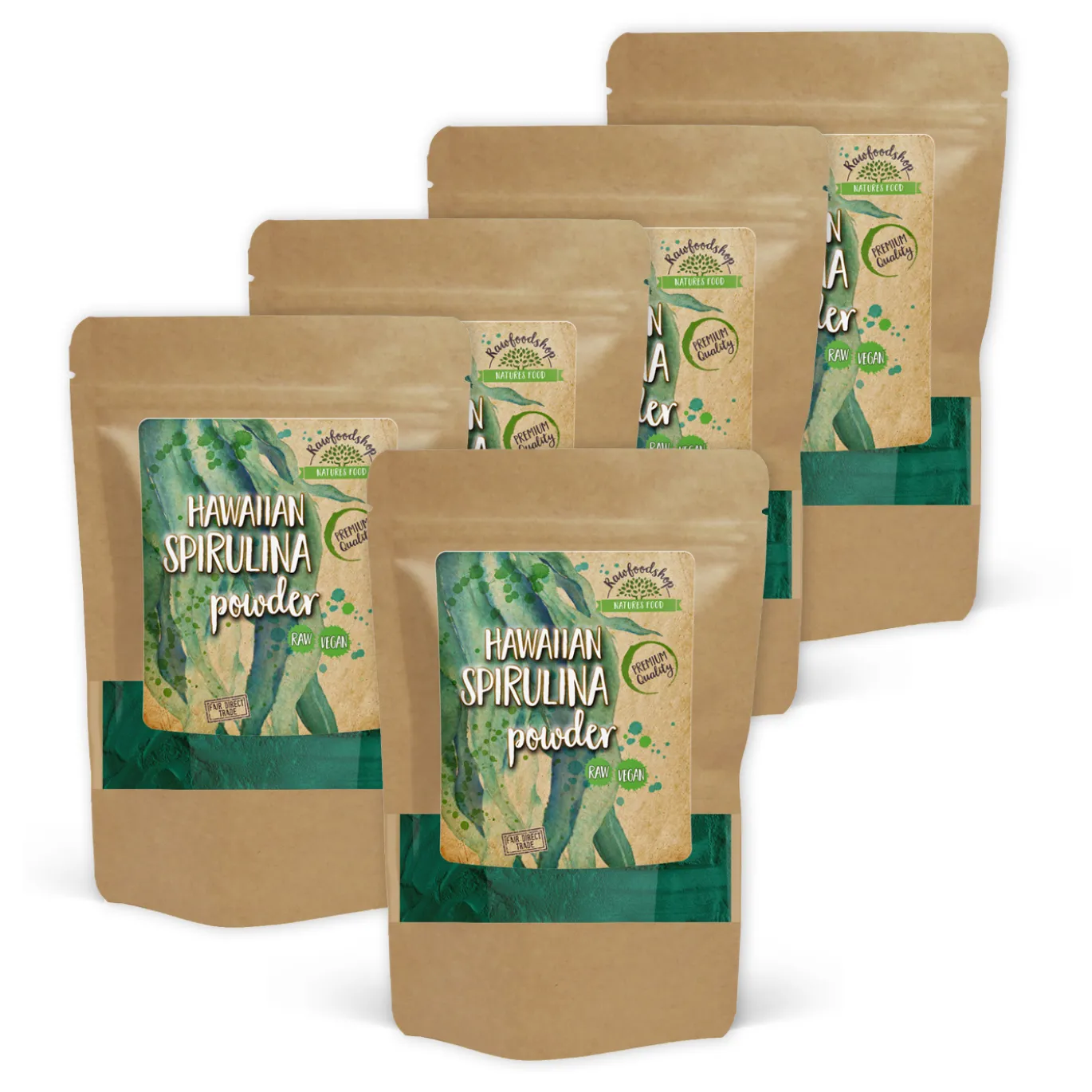 Spirulina Hawaiian 250g x 5 paket