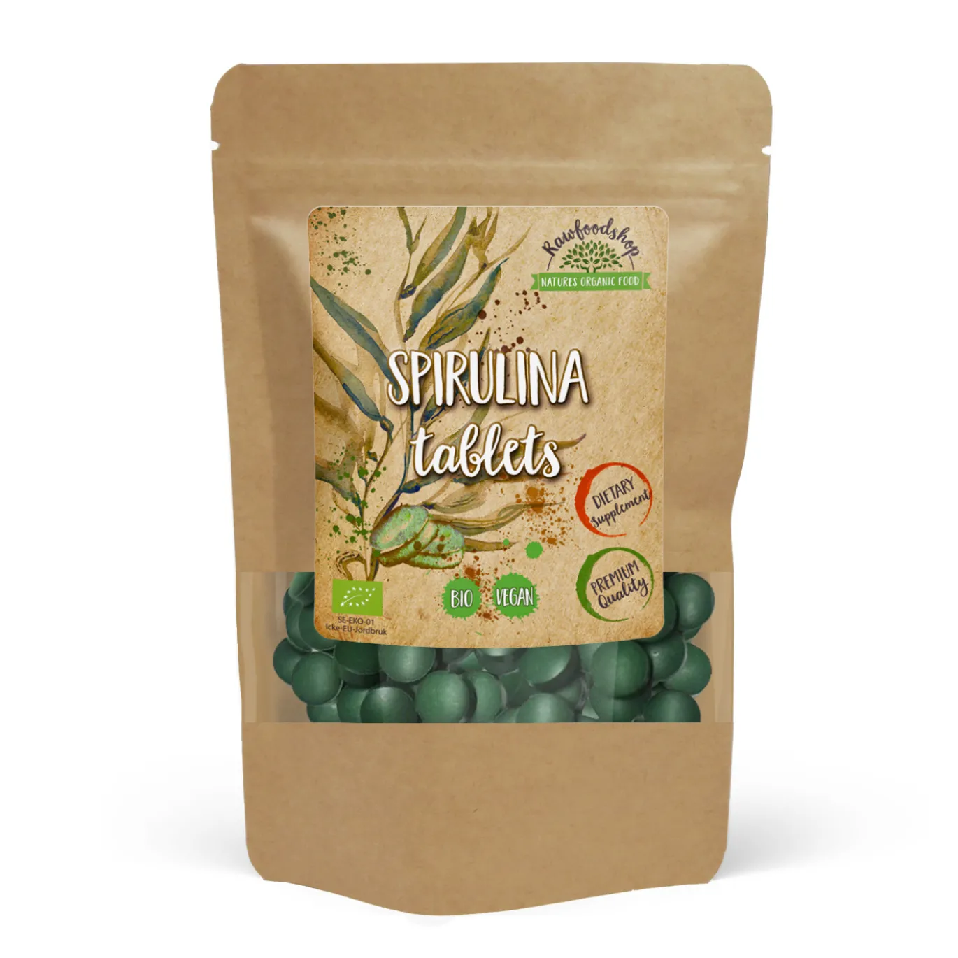 Spirulina Tabletter EKO 125g