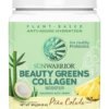 Sunwarrior Beauty Greens Collagen Booster Piña colada 300g