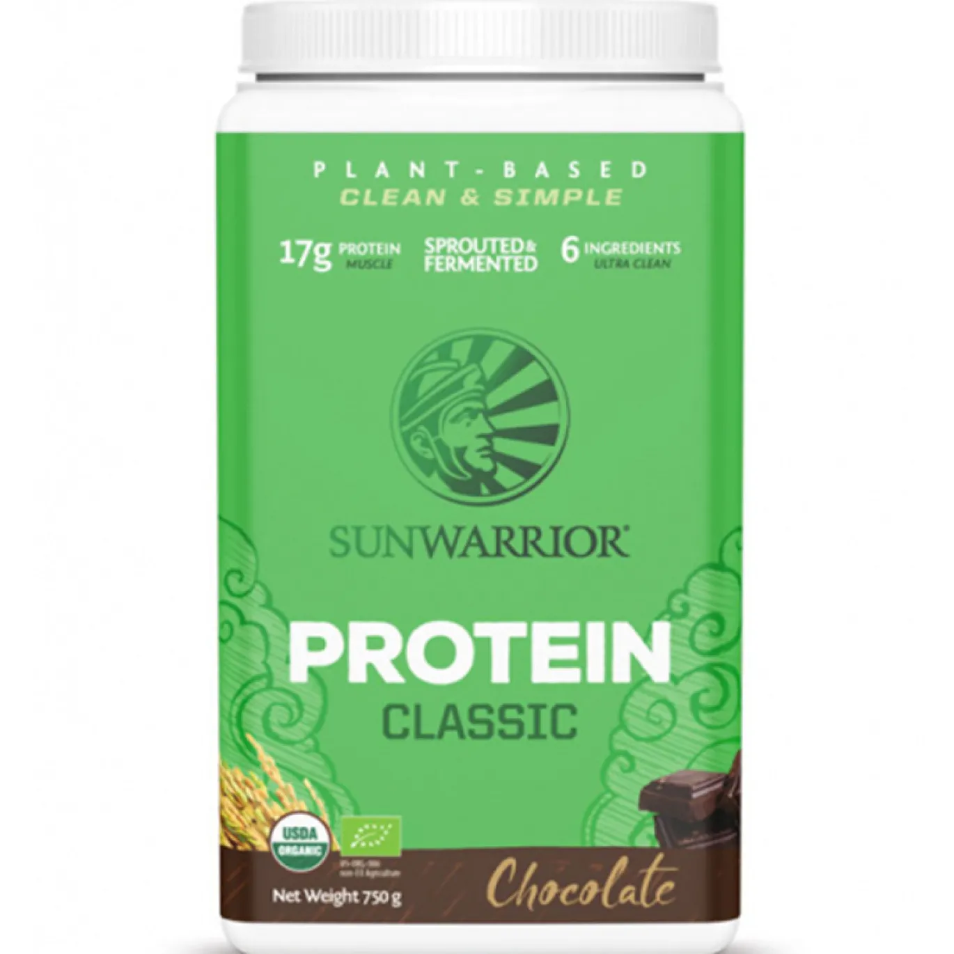 Sunwarrior Classic Choklad 750g