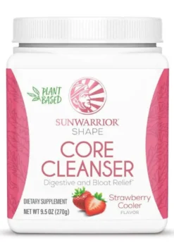 Sunwarrior Shape Core Cleanser Strawberry Cooler 270g