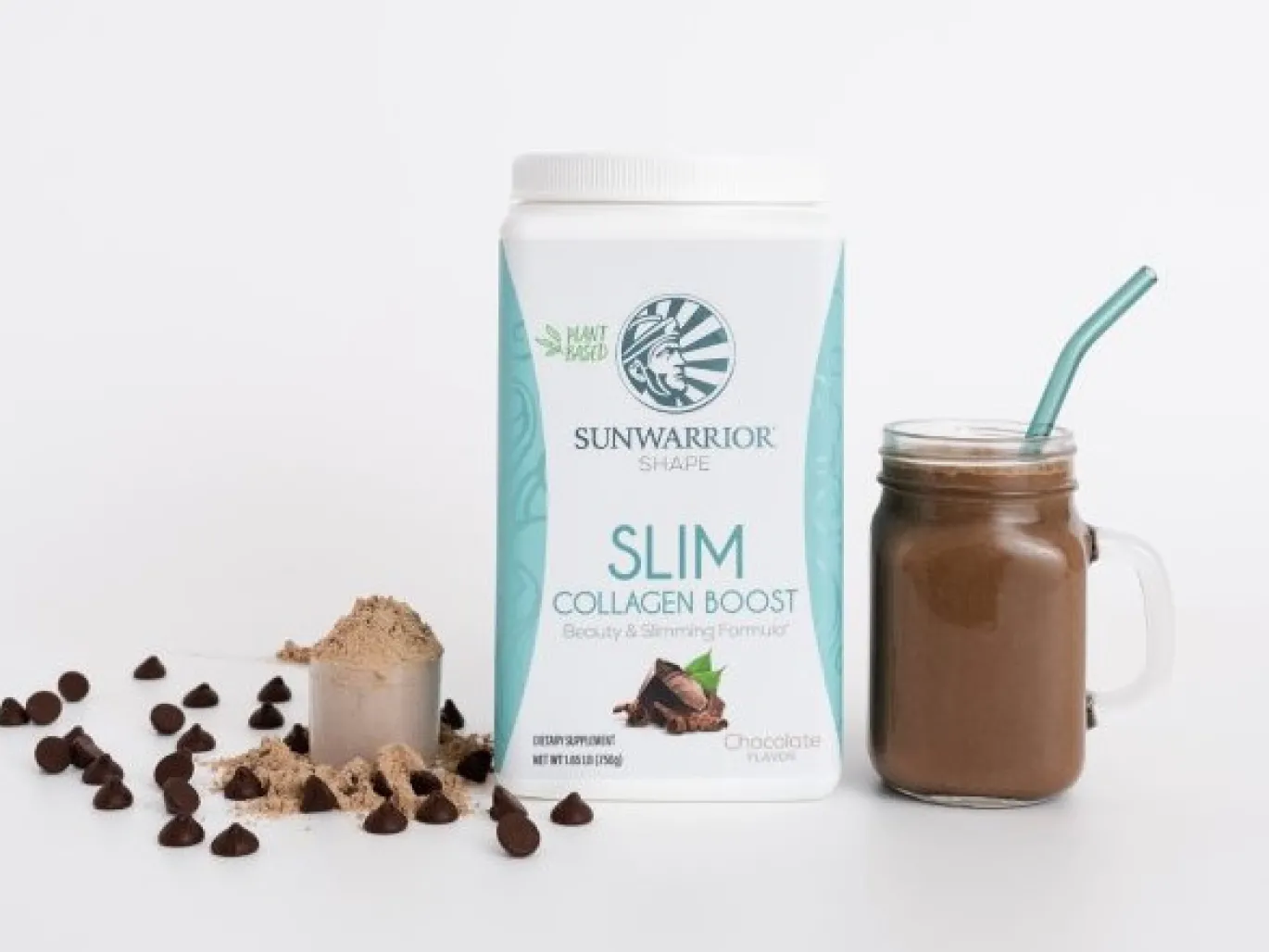 Sunwarrior Shape Slim Collagen Boost Chocolate 750g