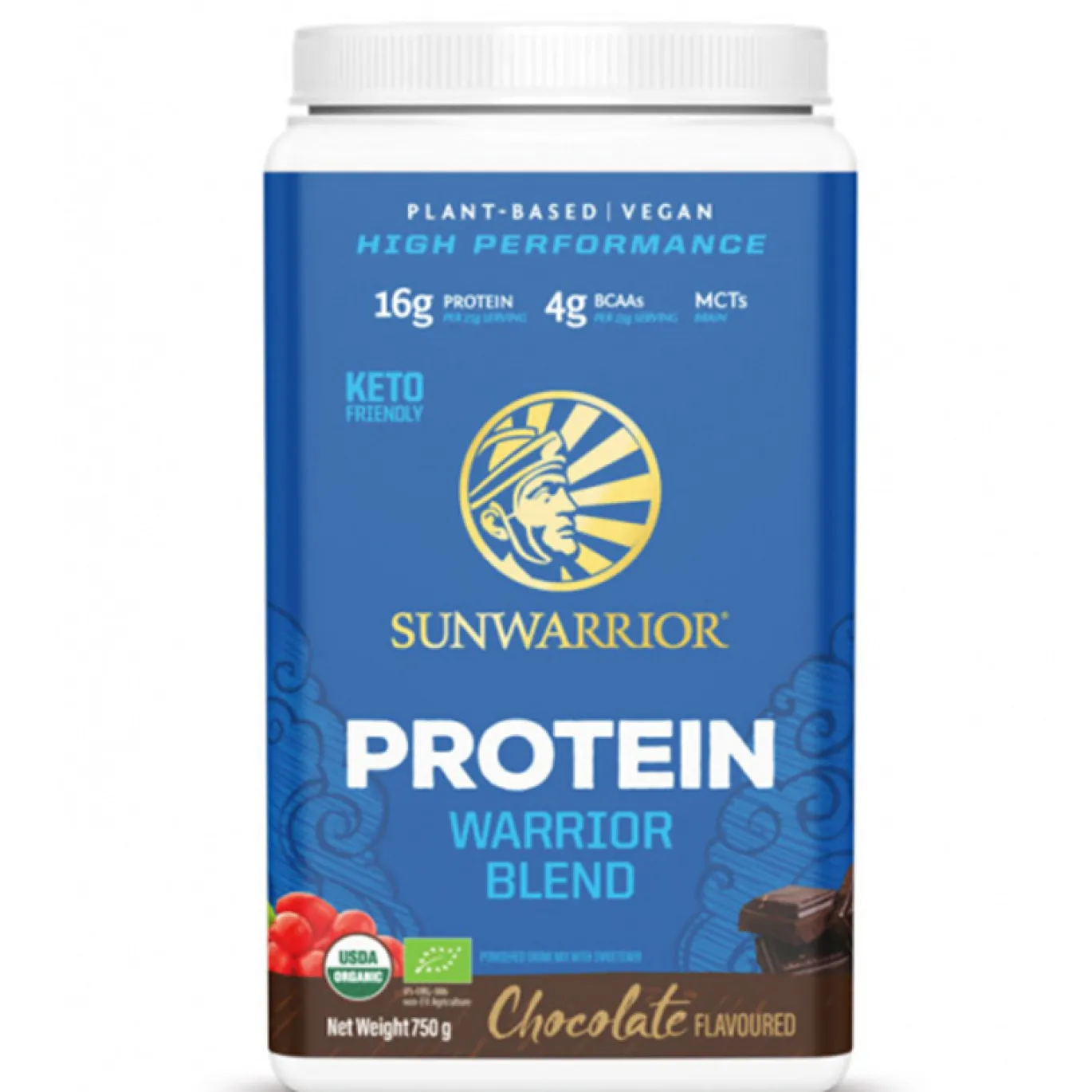 Sunwarrior Warriorblend Choklad EKO 750g