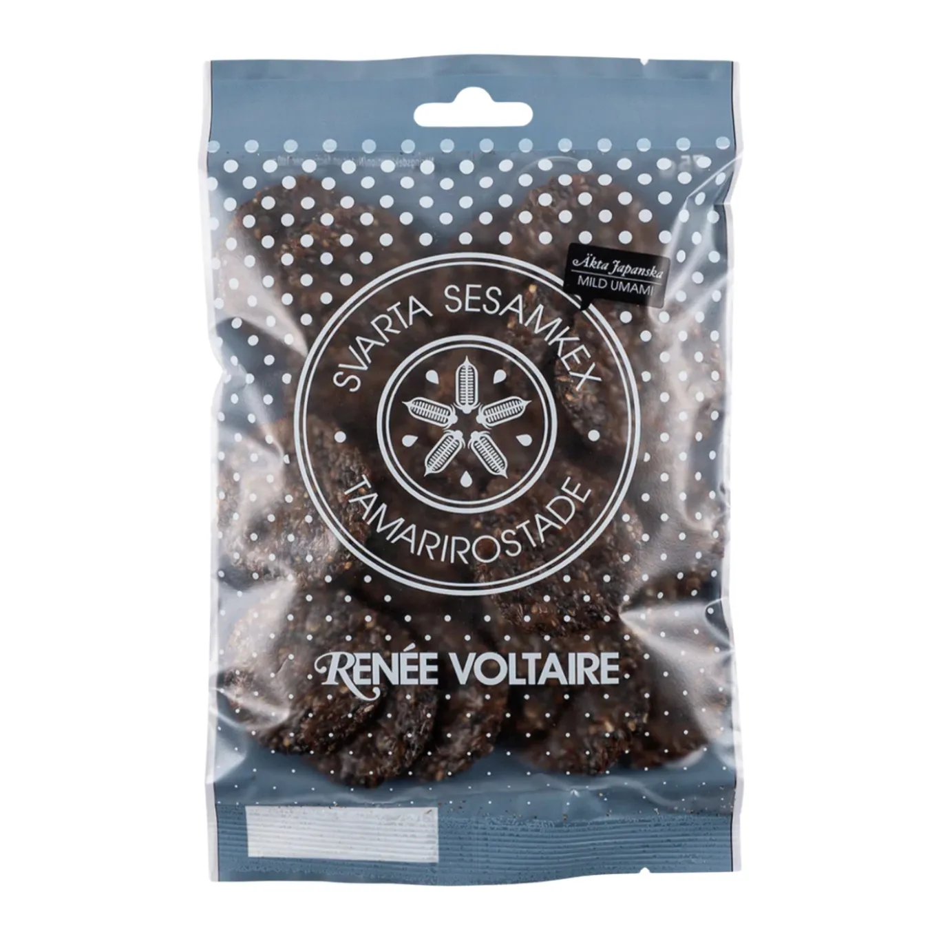 Svarta Sesamkex Tamarirostade 75g