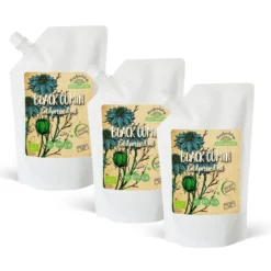 Svartkumminolja kallpressad EKO 1000ml x 3 flaskor