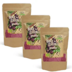 Svart Vinbär Pulver EKO 125g x 3 paket