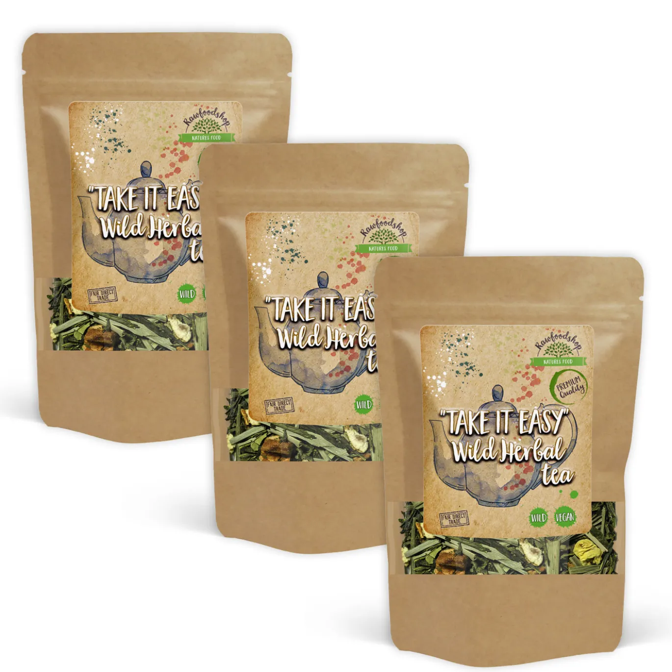 Take it Easy Vild Örtte 100g x 3 paket