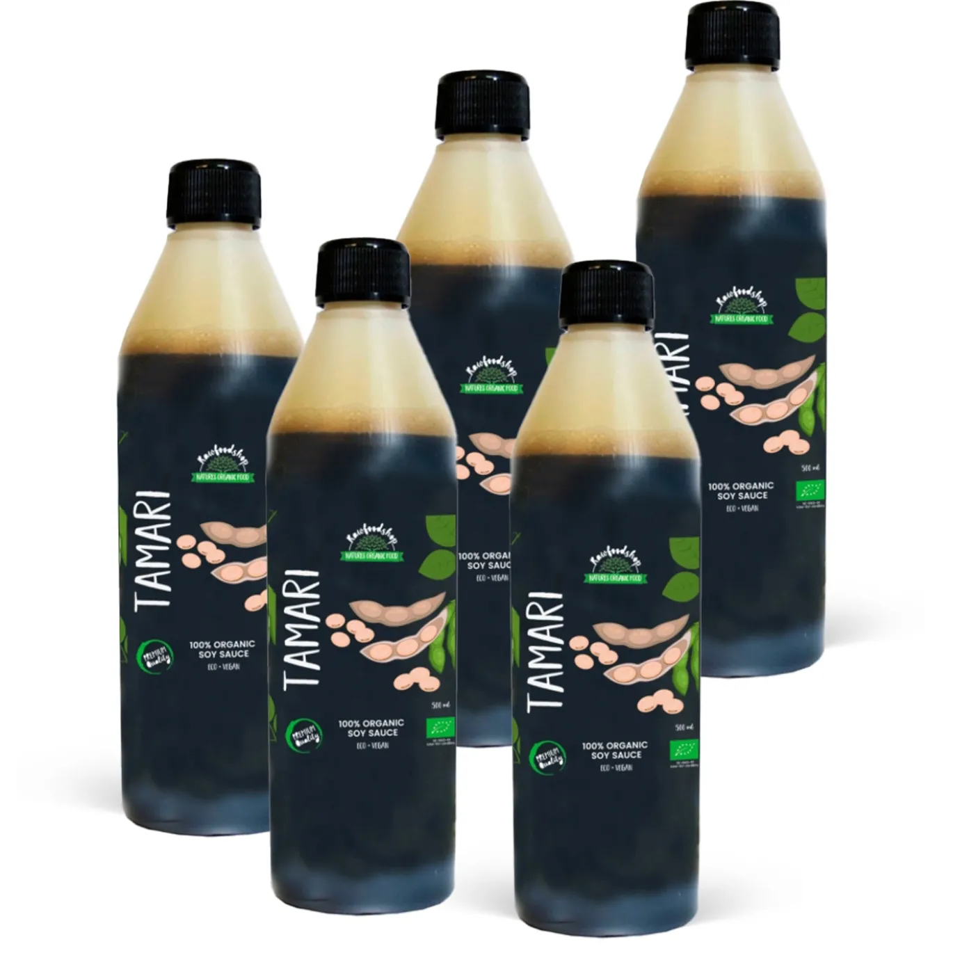 Tamari EKO 500ml x 5 flaskor