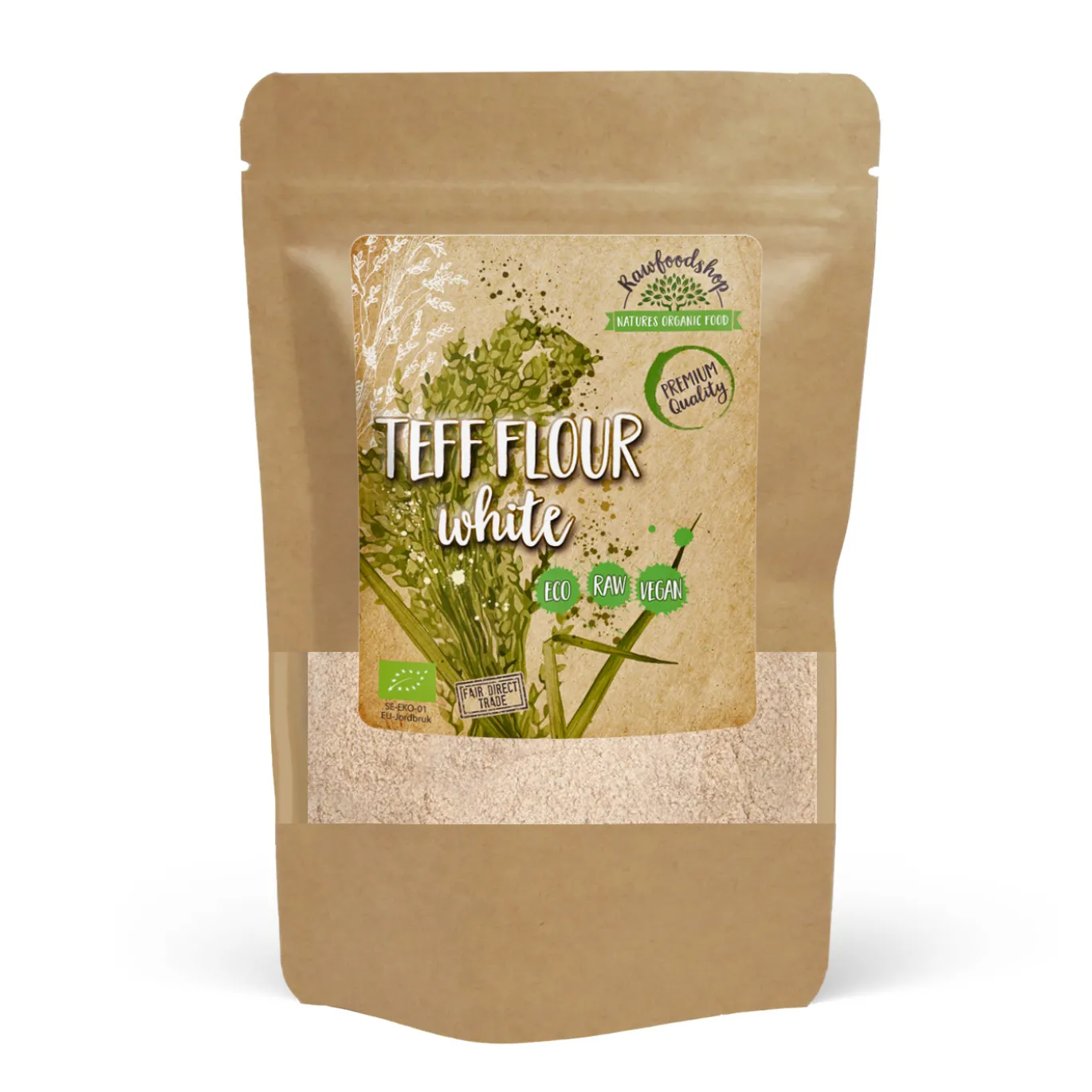 Teffmjöl Ljust EKO 500g