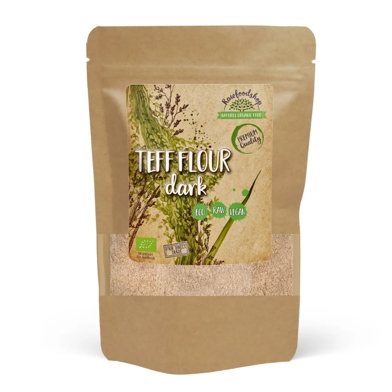 Teffmjöl Mörkt EKO 500g