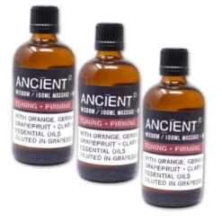 Toning & Firming Massageolja 100ml x 3 flaskor