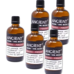 Toning & Firming Massageolja 100ml x 5 flaskor