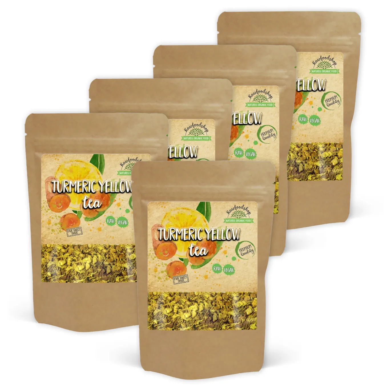 Turmeric Yellow Te 50g x 5 paket