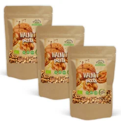 Valnötter i bitar RAW EKO 250g x 3 paket