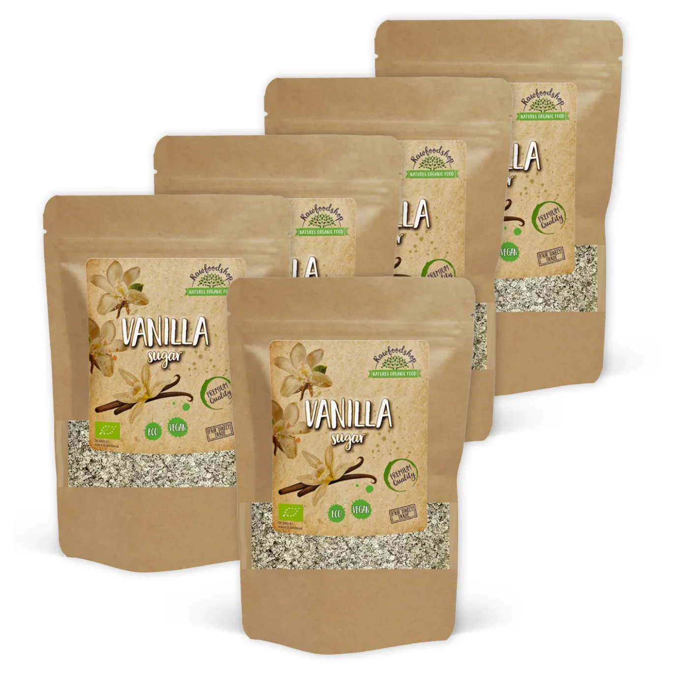 Vaniljsocker EKO 100g x 5 paket