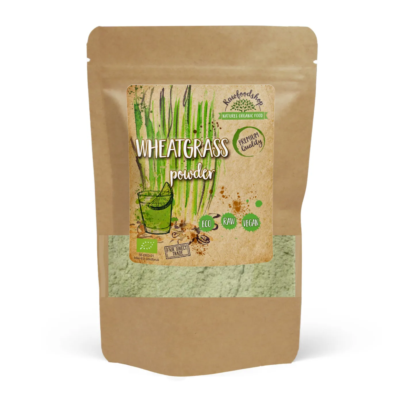 Vetegräspulver EKO 250g