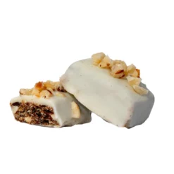 Vit Choklad bar med Hasselnötscrunch EKO 2x20g