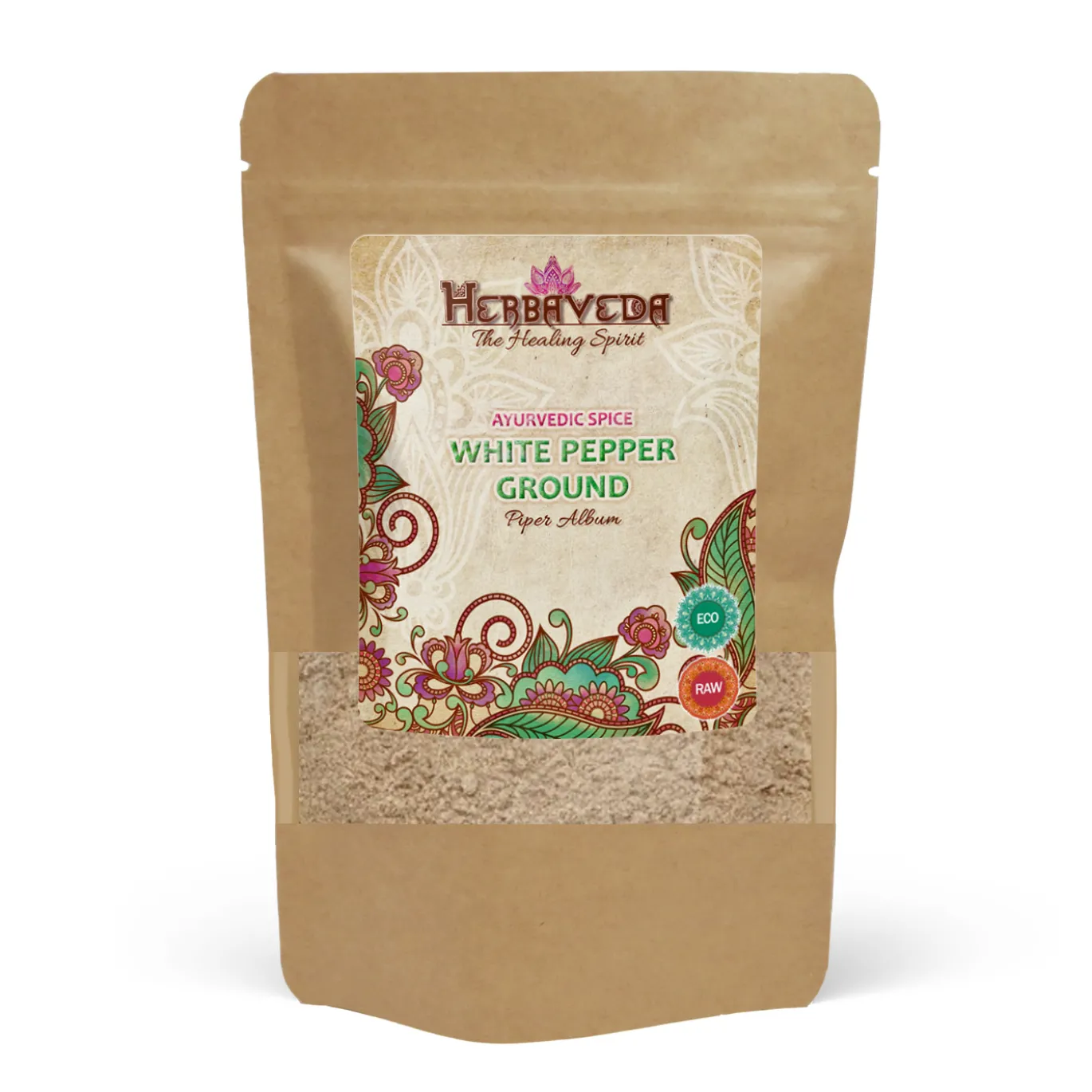 Vitpeppar Mald EKO 50g