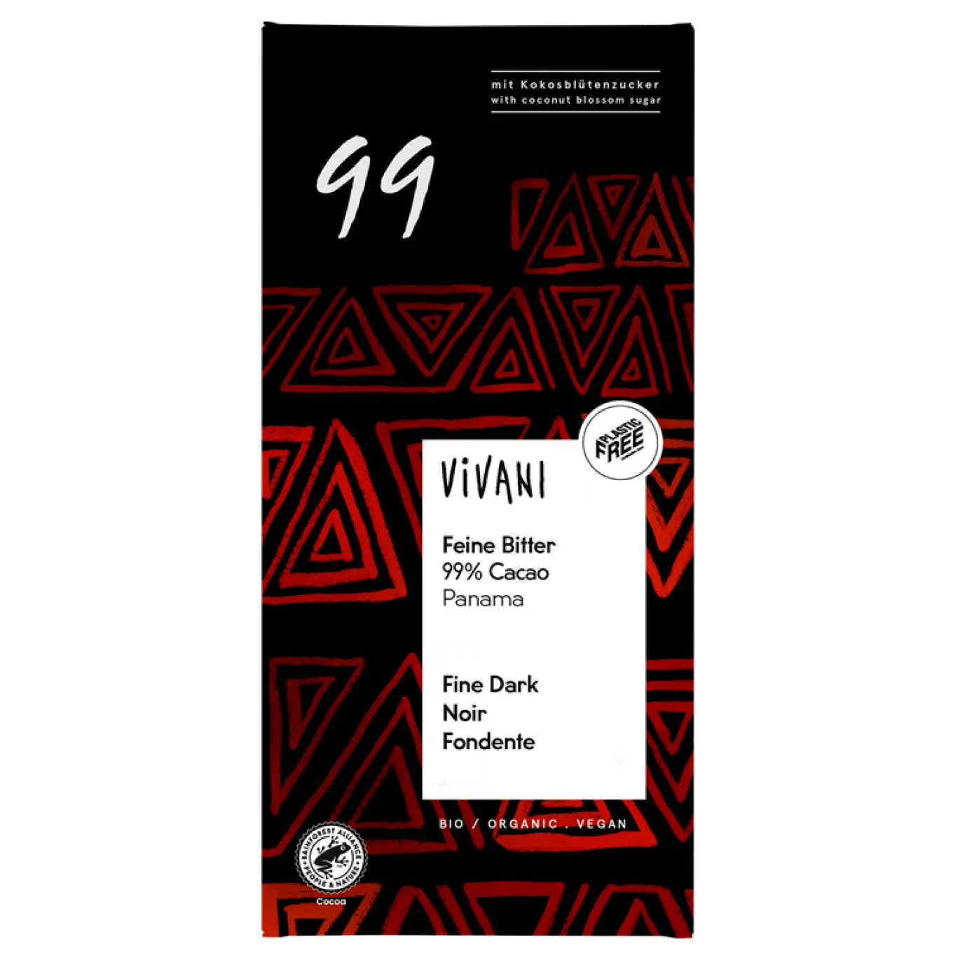 Vivani Choklad 99% EKO 80g