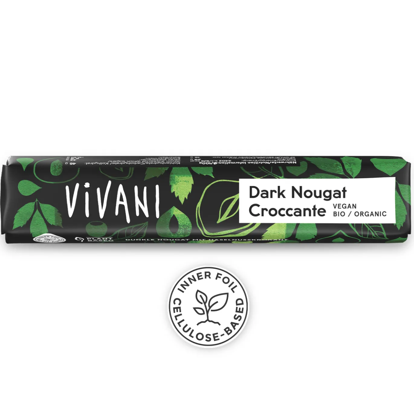 Vivani Mörk Nougatcrokant EKO 35g