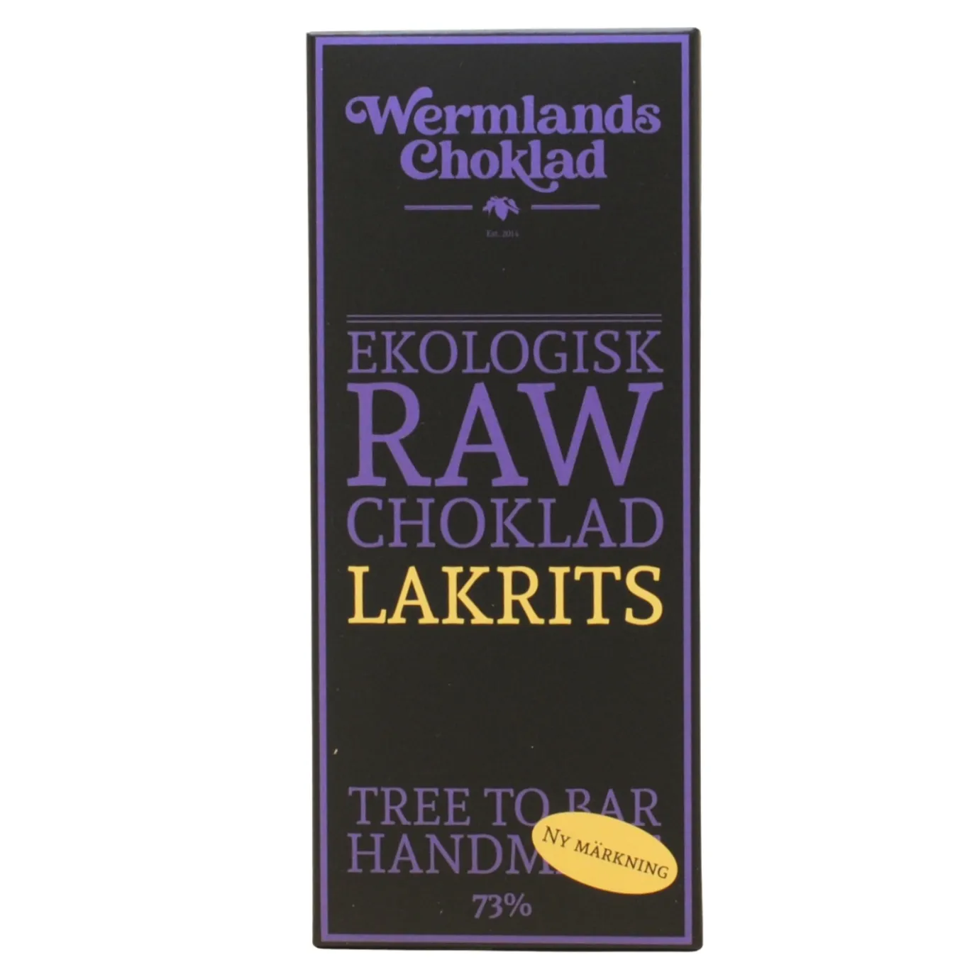 Wermlandschoklad Lakrits EKO 50g