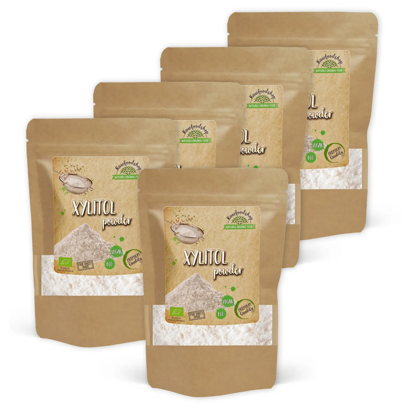 Xylitol Pulver EKO 500g x 5 paket